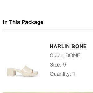 Steve Madden Harlin Bone slides